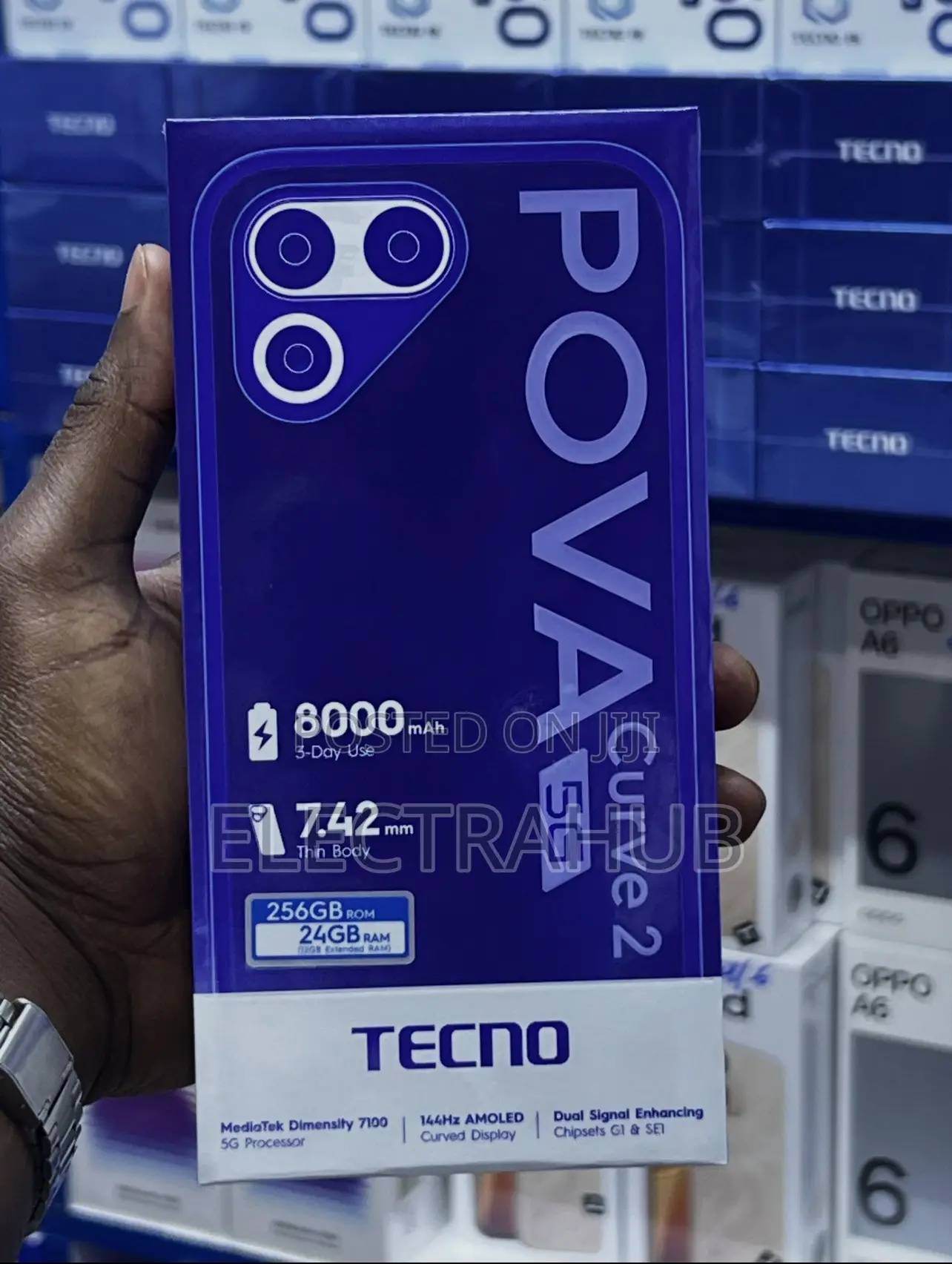 New Tecno Pova Curve 2 5G 256 GB Gray