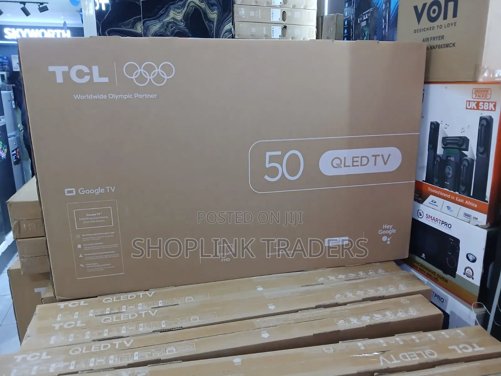 TCL 50t6d 50"inch Qled TV 4k HDR Smarttv With Dolby Vision