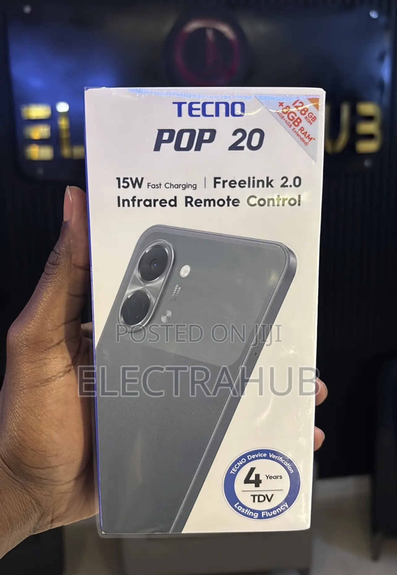 New Tecno Pop 20 128 GB Purple