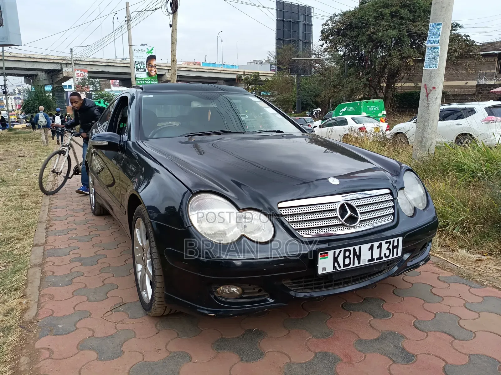 Mercedes-Benz C200 2005 Blue