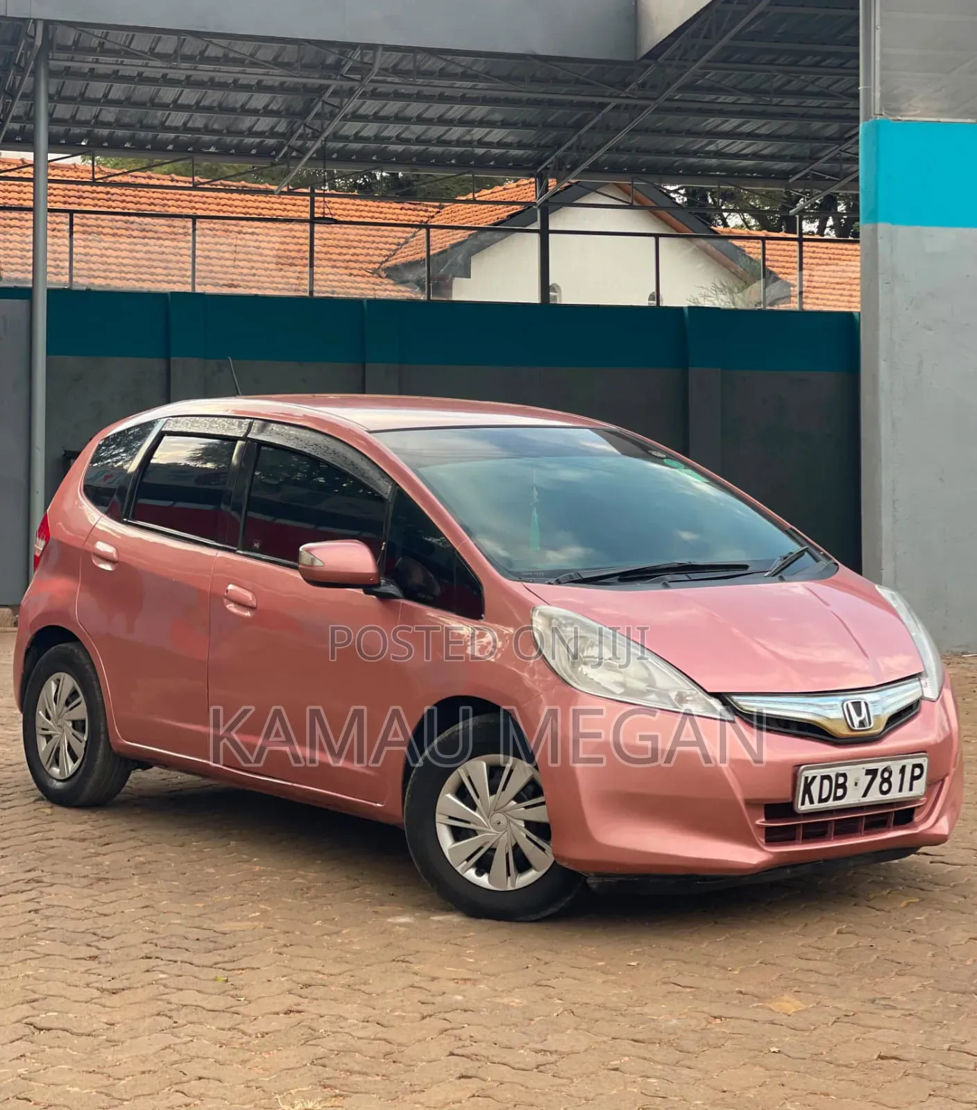 Honda Fit 2013 Orange