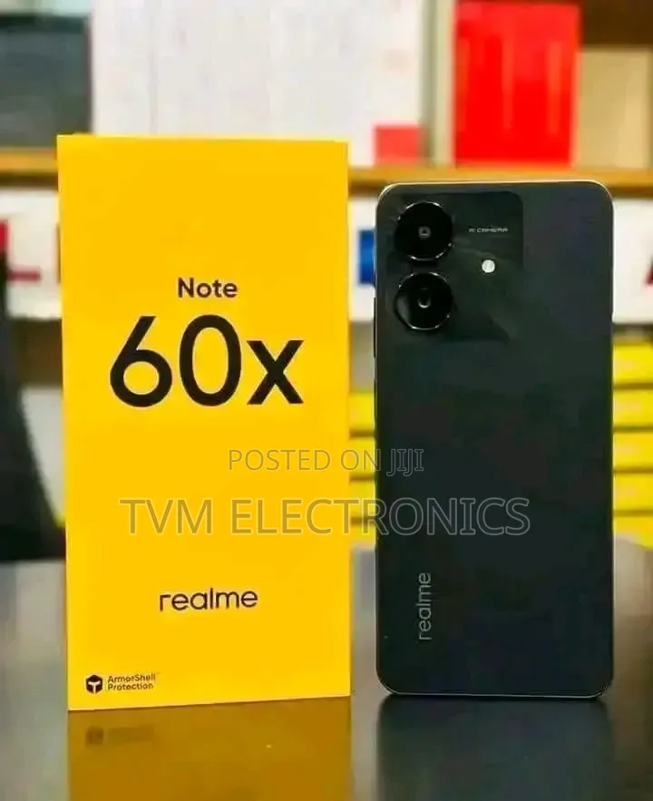 New Realme Note 60x 64 GB Black