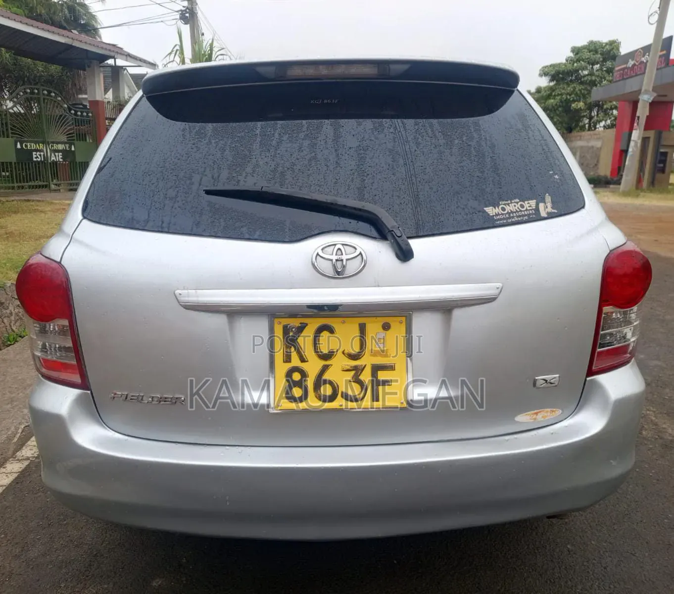 Toyota Corolla Fielder 2010 Silver