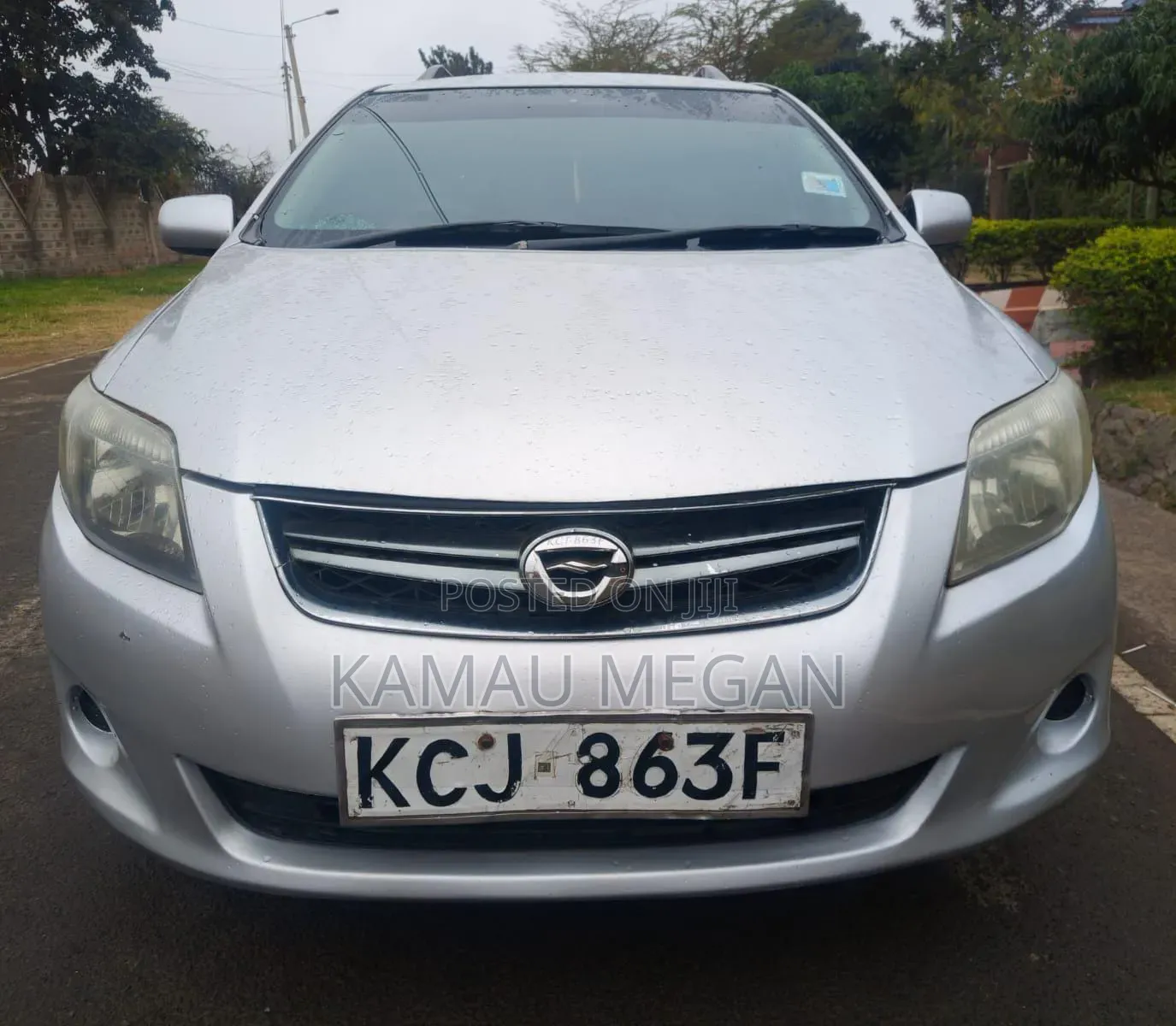 Toyota Corolla Fielder 2010 Silver