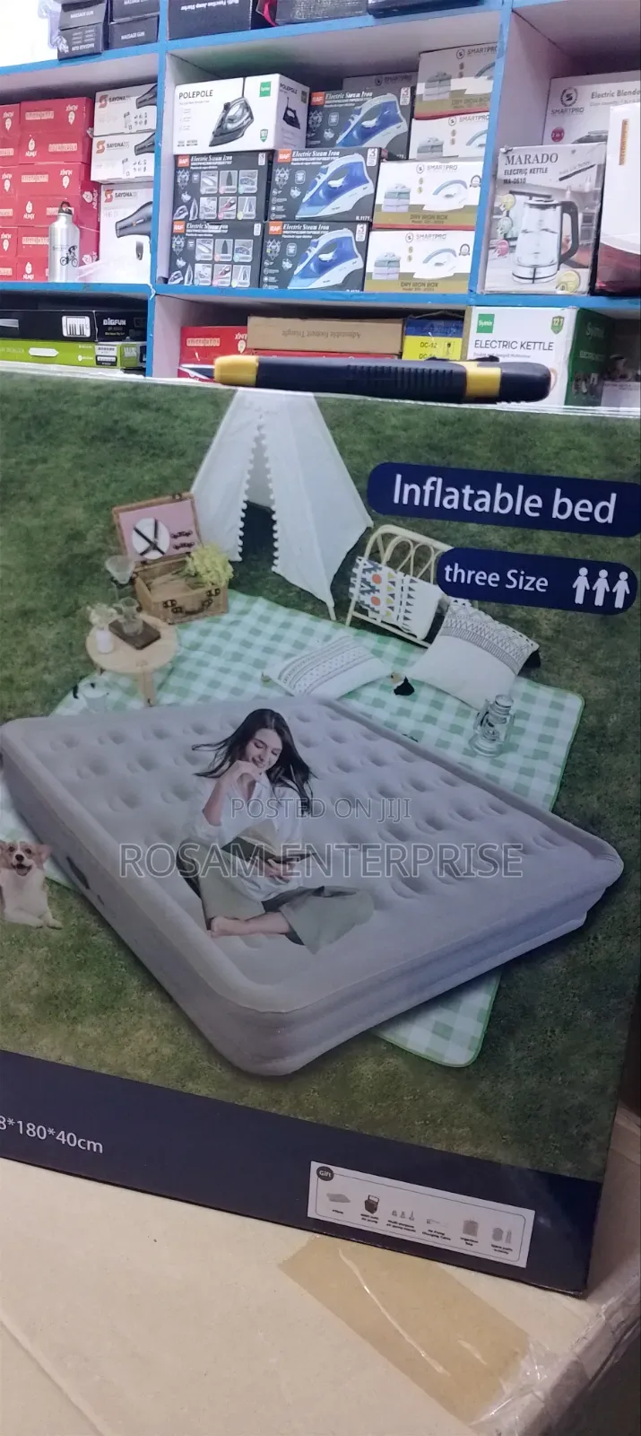 6 by 6 Inflatable Mattress