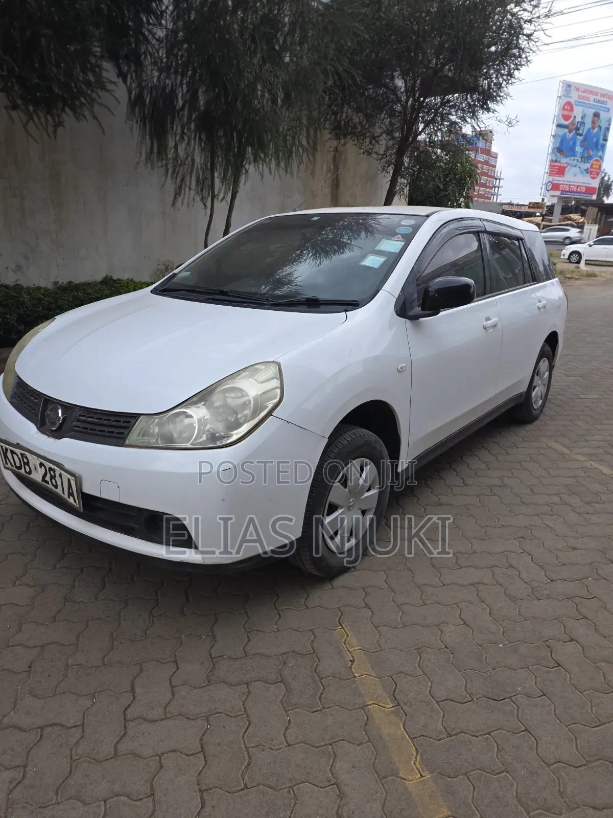 Nissan Wingroad 2014 White