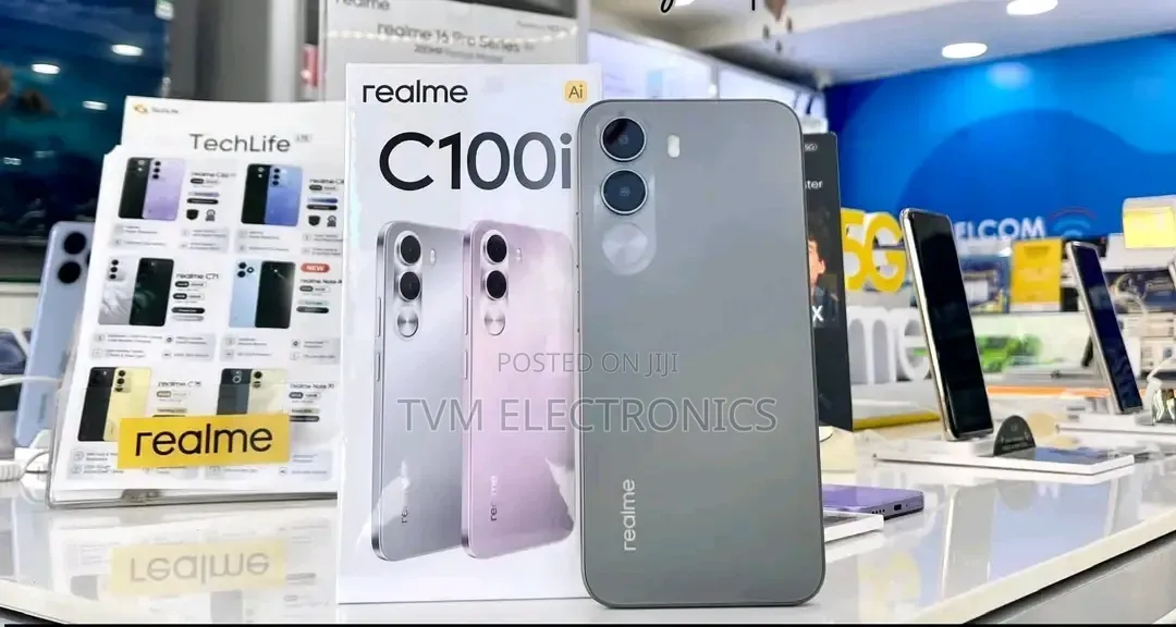 New Realme C100i 128 GB Gray