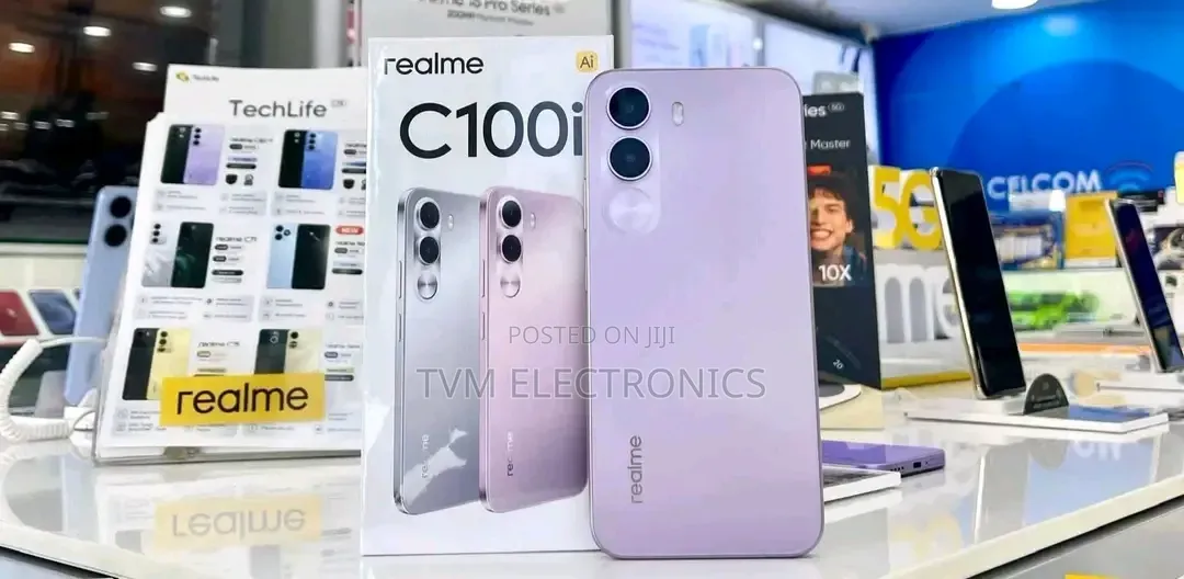 New Realme C100i 128 GB Gray