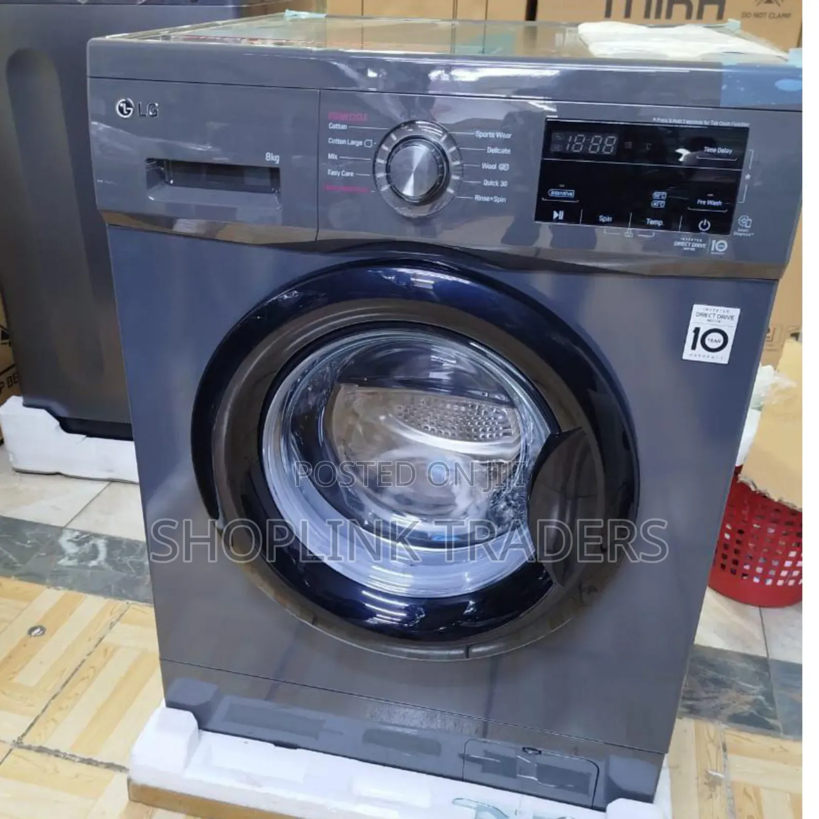 LG 8kg Washing Machine Wash and Spin