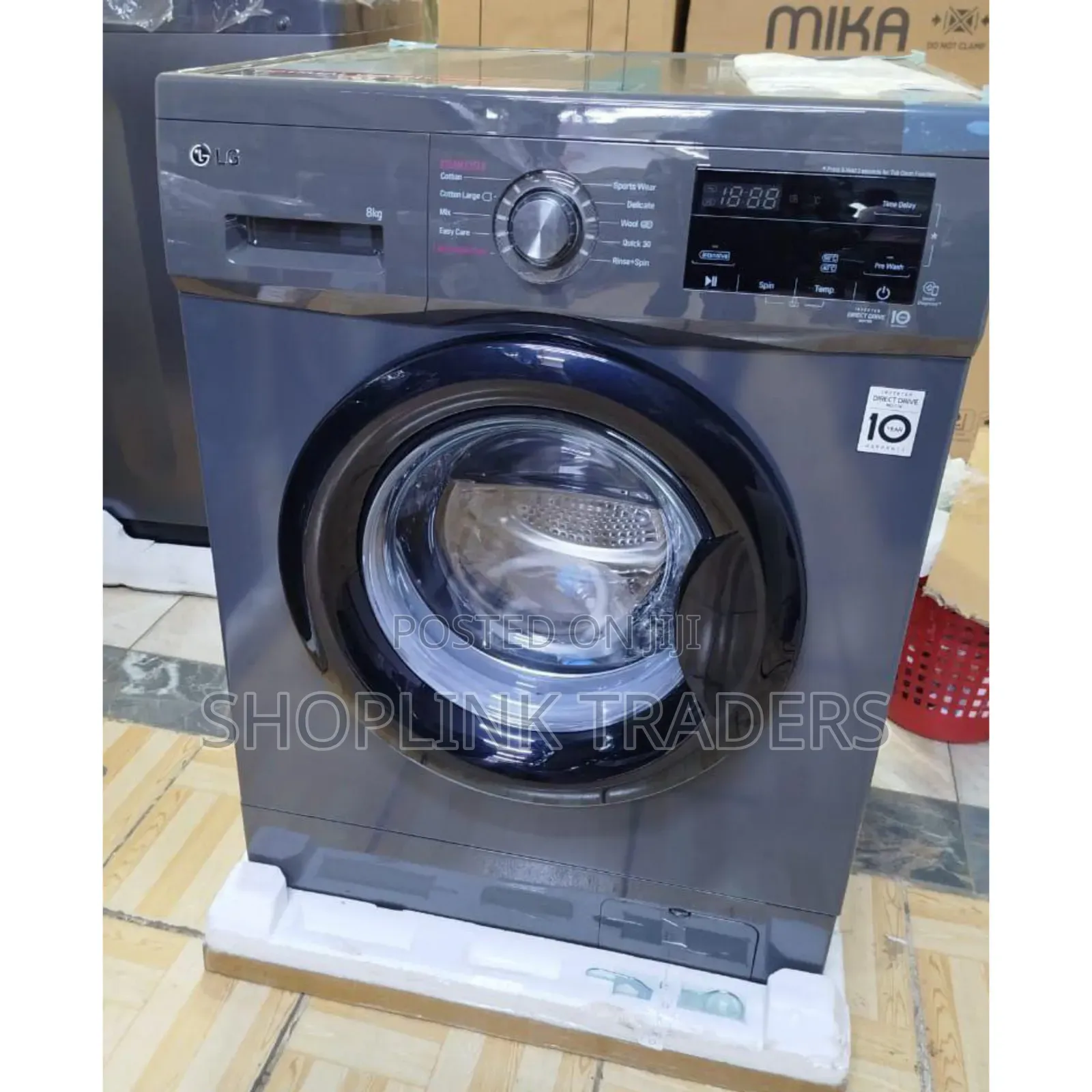 LG 8kg Washing Machine Wash and Spin