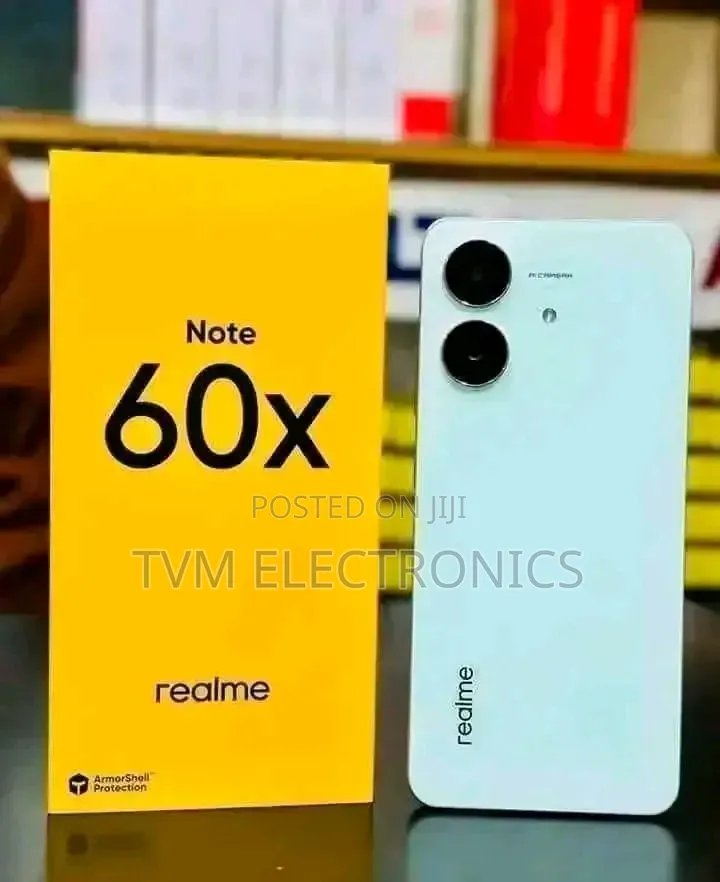 New Realme Note 60x 64 GB Black