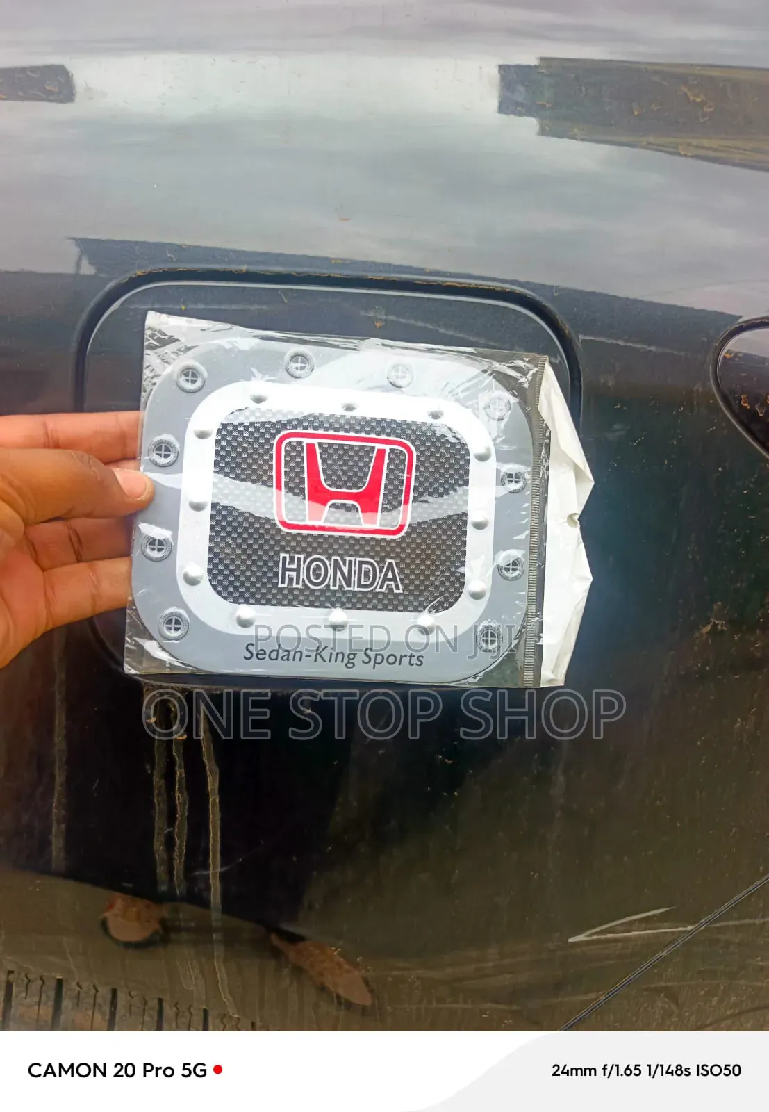 Sporty Decorative Fuel Tank Sticker Emblem Badge Cover