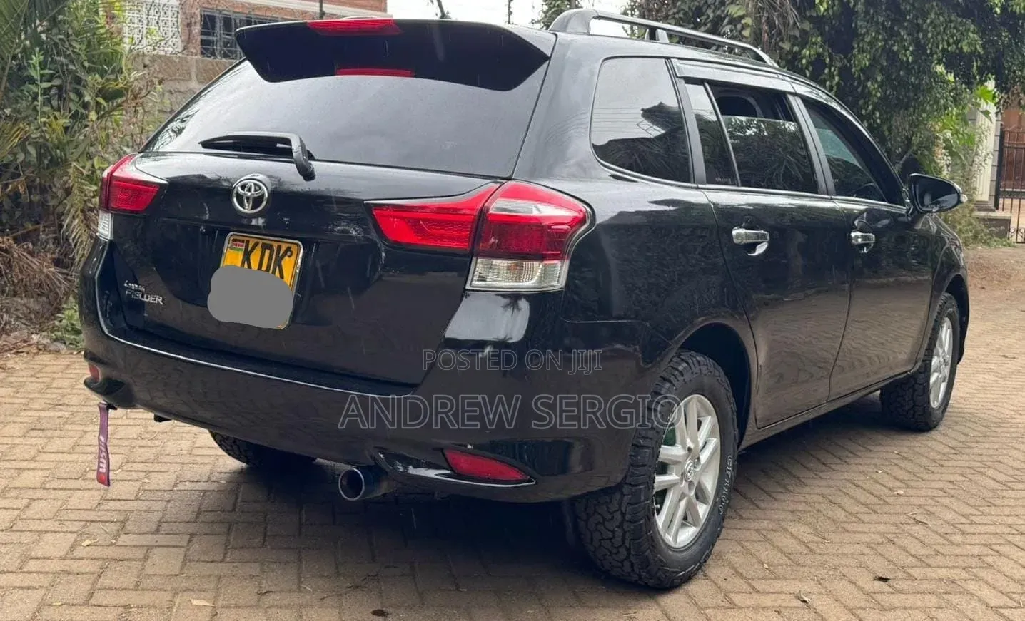 Toyota Corolla Fielder 2015 Black