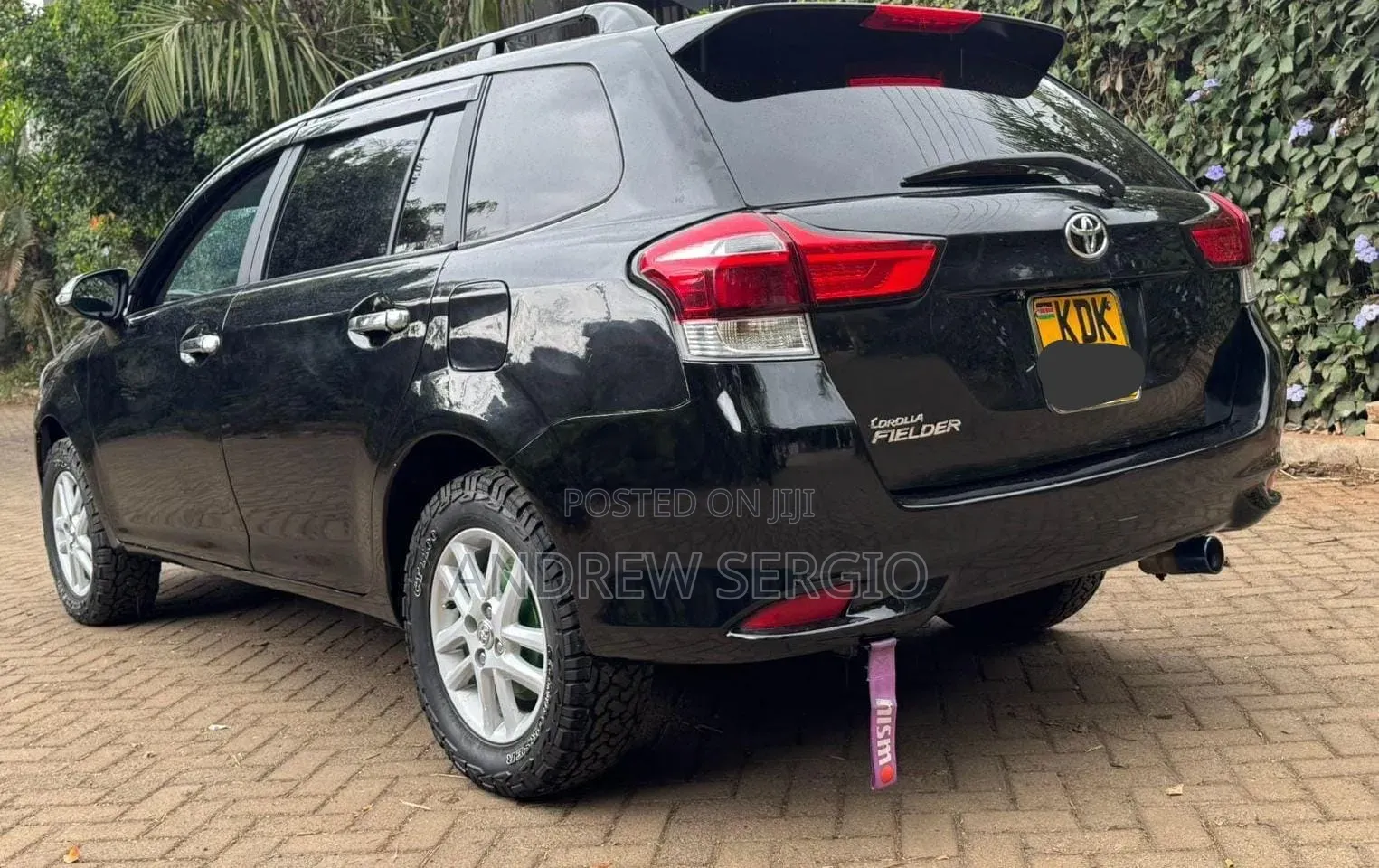 Toyota Corolla Fielder 2015 Black
