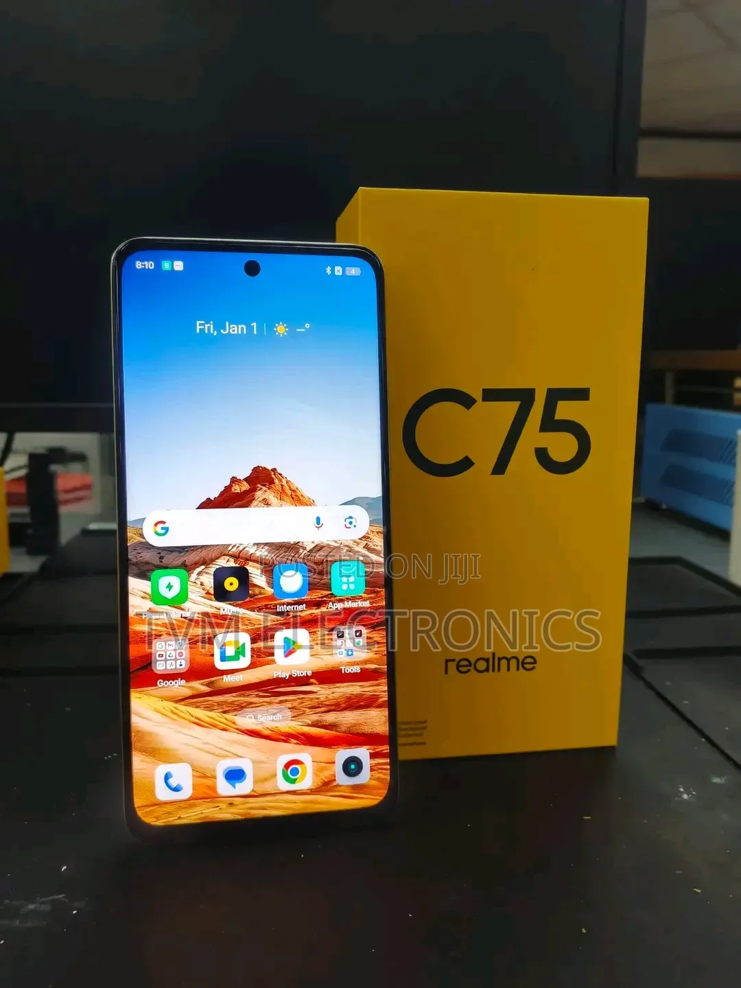 New Realme C75 128 GB Black
