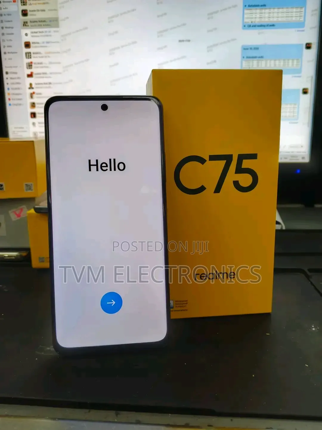 New Realme C75 128 GB Black