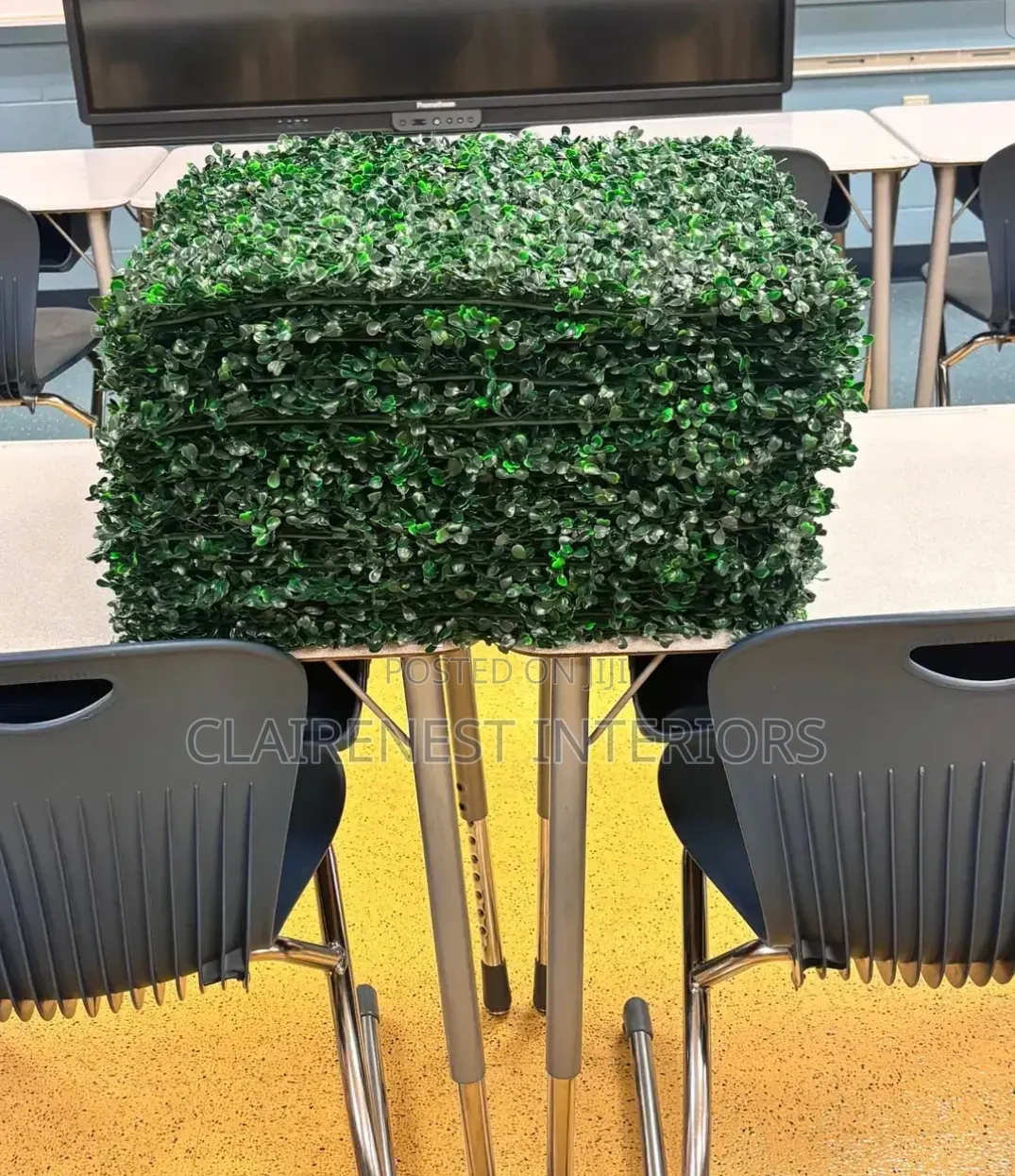 Fresh Green Aesthetics Boxwood Hedge Panels