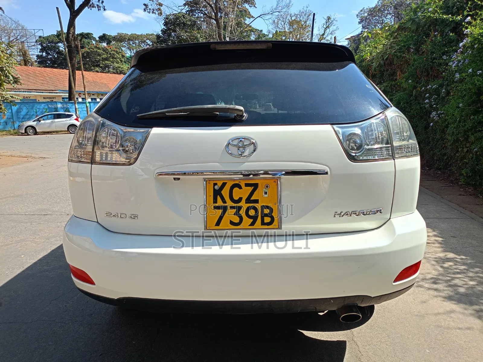 Toyota Harrier 2012 White
