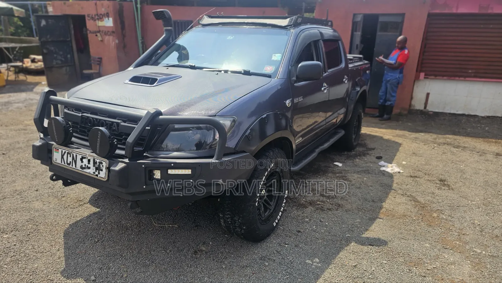 Toyota Hilux 2010 Gray