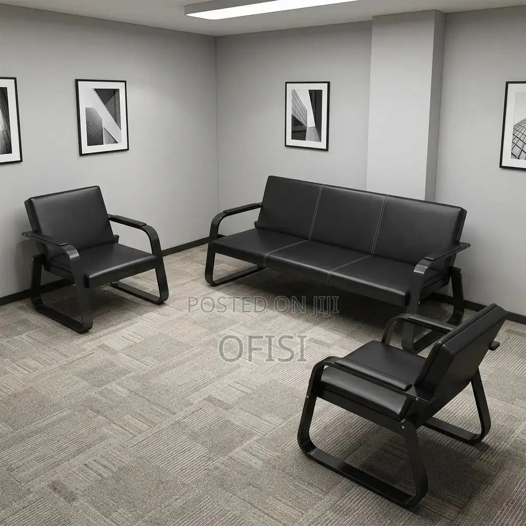 Office Sofa; 5-Seater Waiting Area Sofa