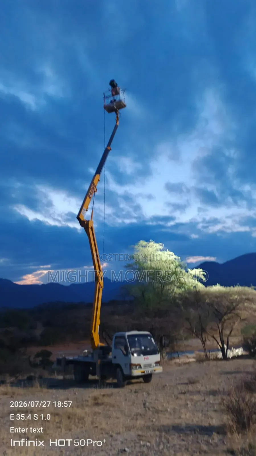 Cherry Picker Available for Hire