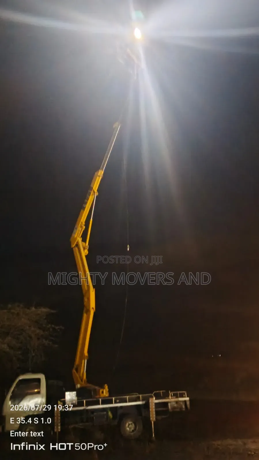 Cherry Picker Available for Hire
