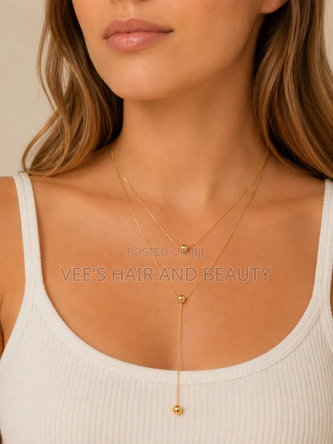 Minimalist Gold Layered Necklace | Women's Jewellery
