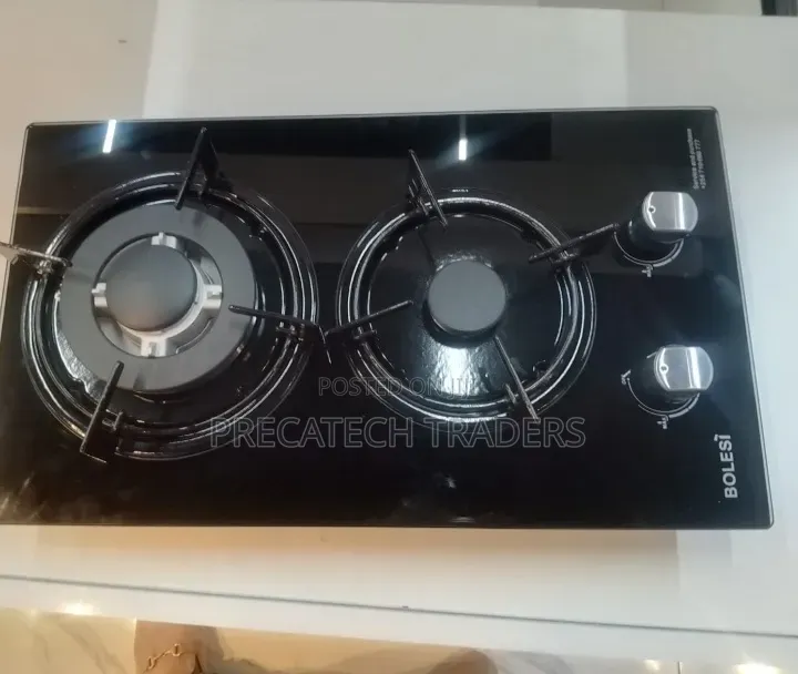 Bolesi 2-Burner Built-in Gas Cooker Hob