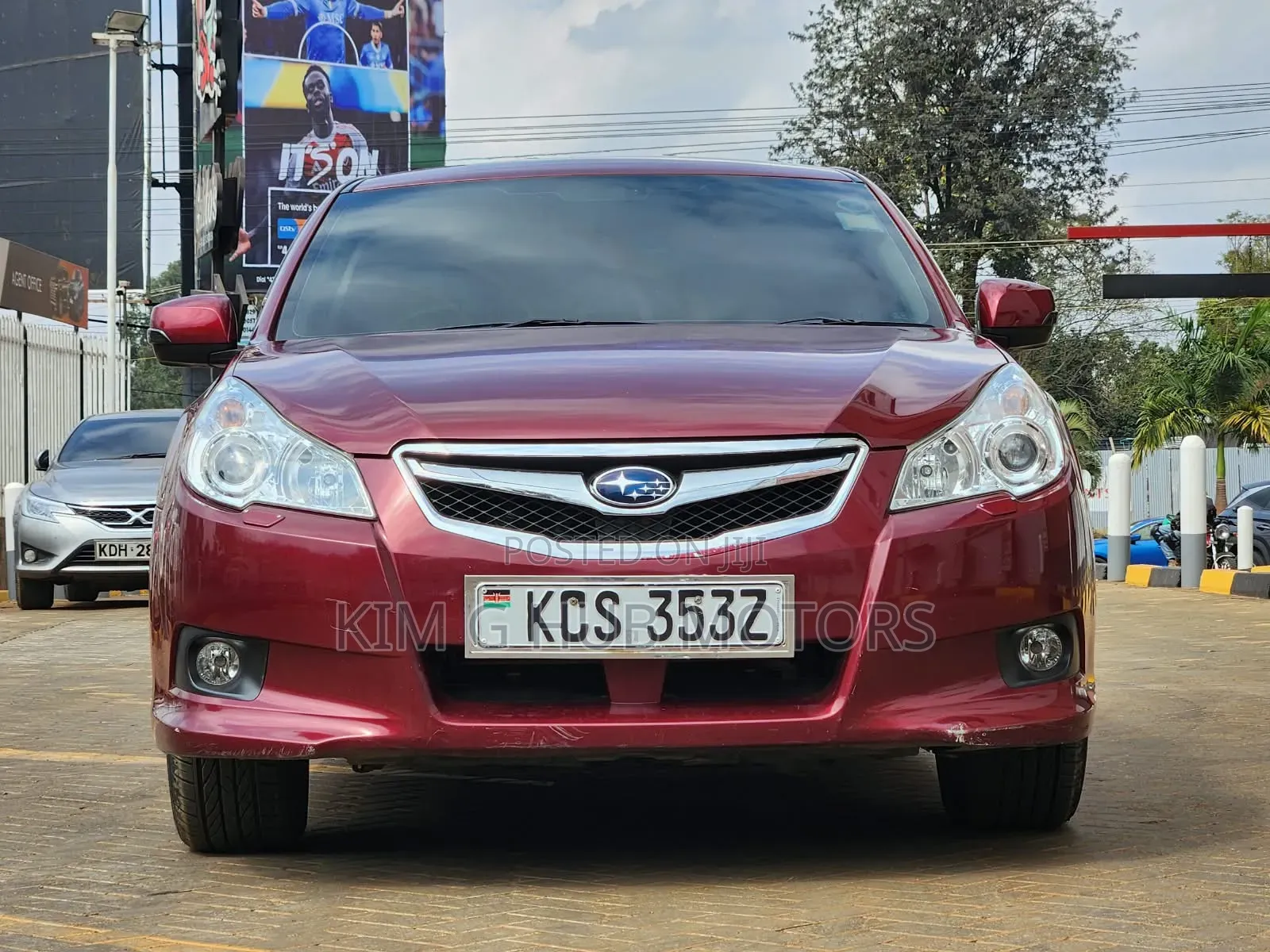 Subaru Legacy 2011 Maroon