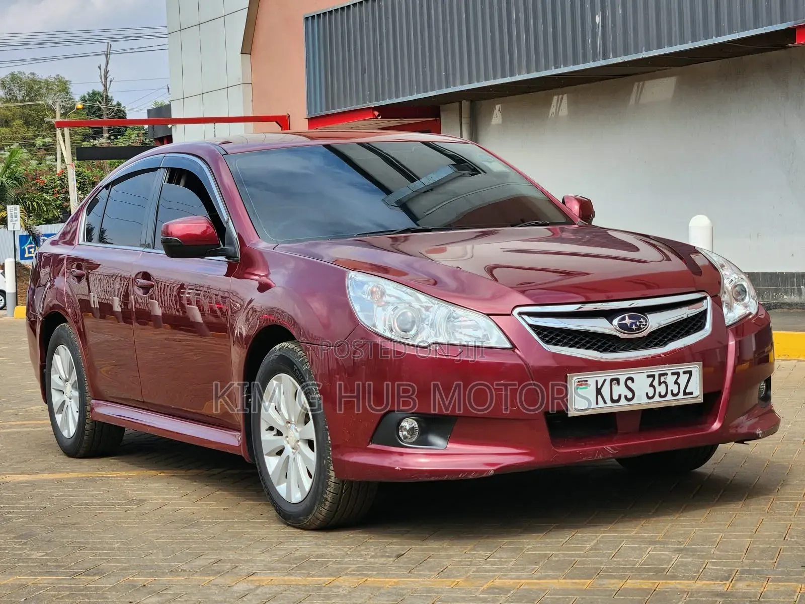 Subaru Legacy 2011 Maroon