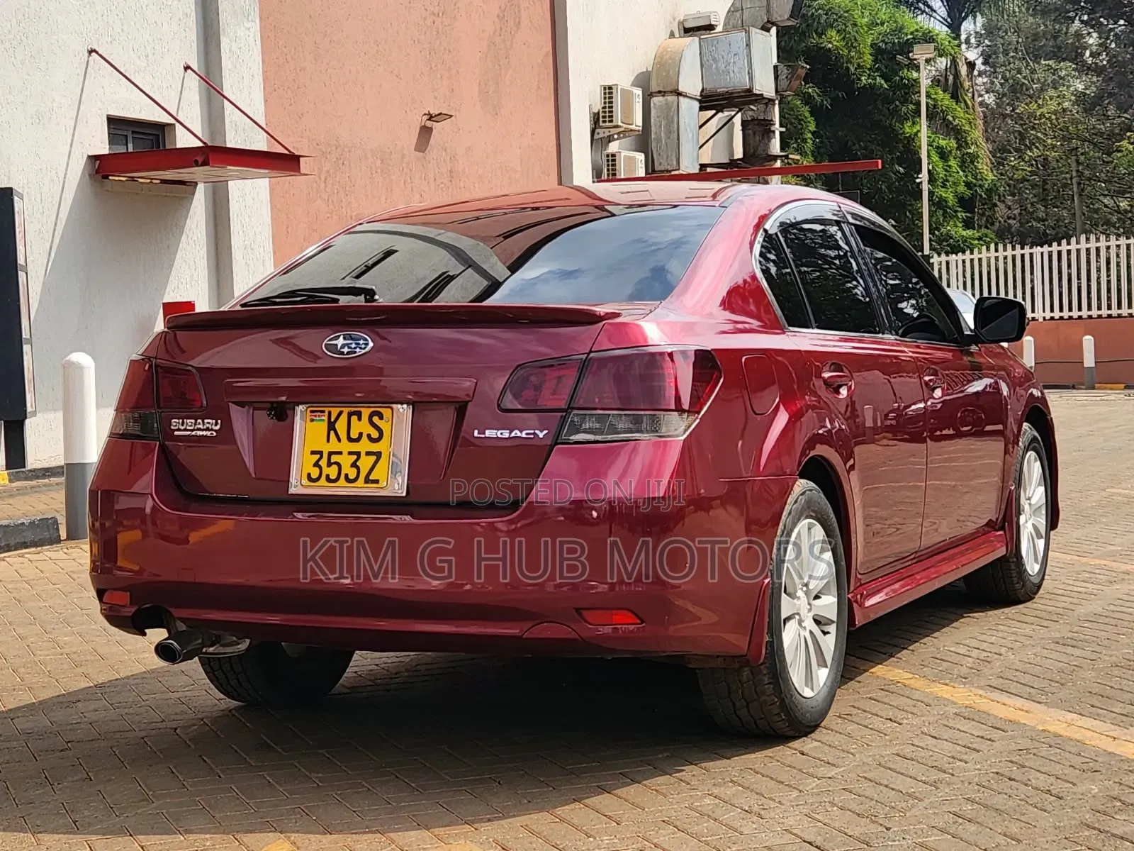 Subaru Legacy 2011 Maroon