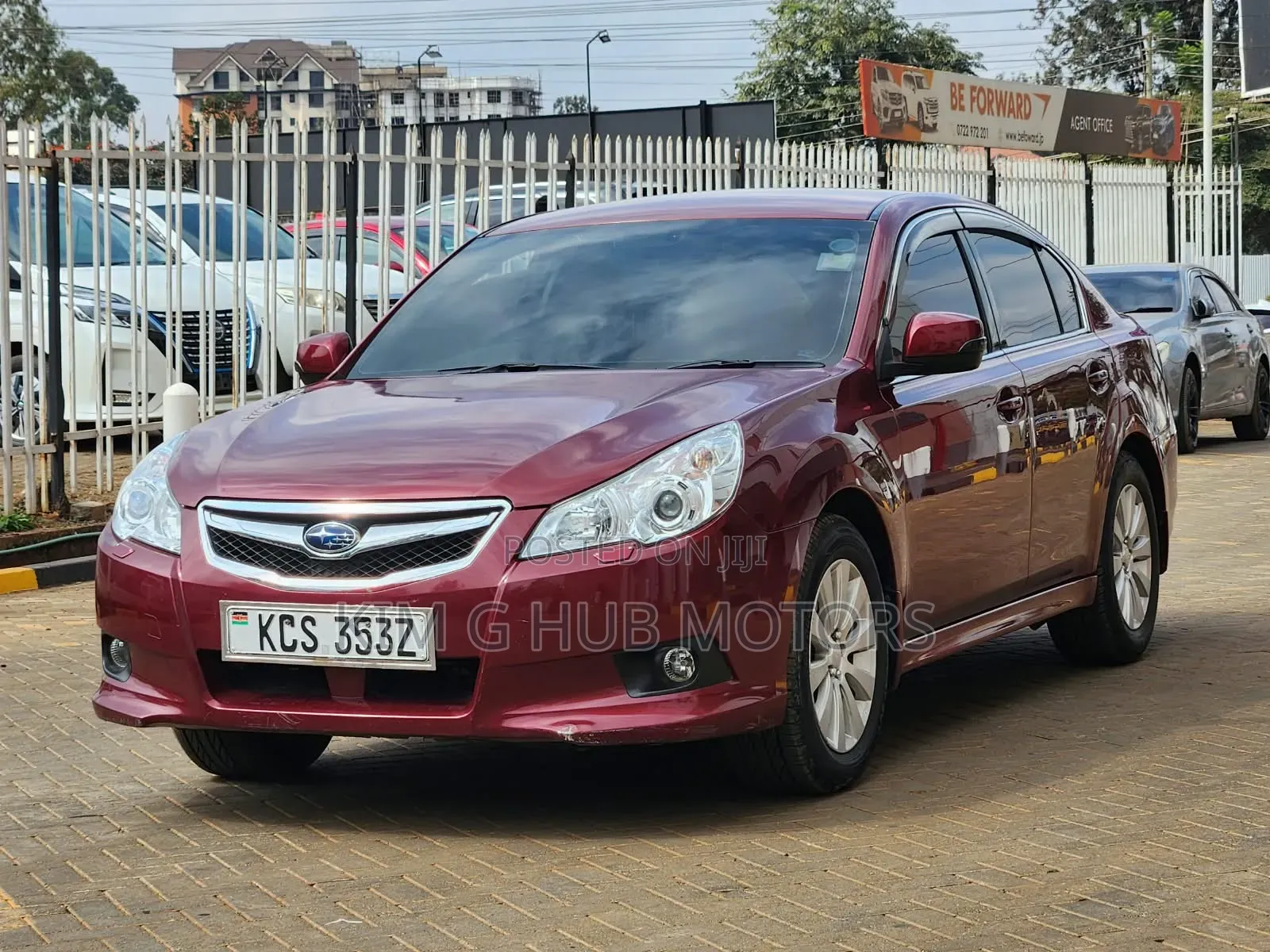 Subaru Legacy 2011 Maroon