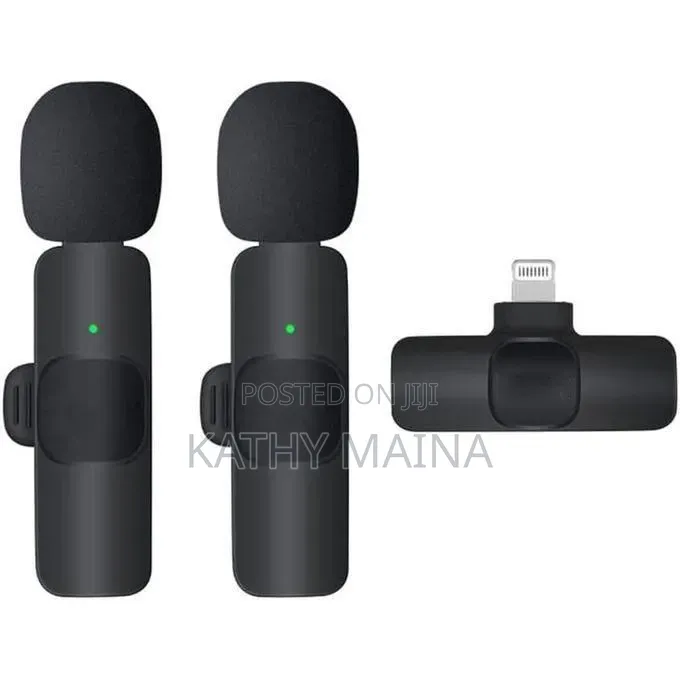 K9 Lavalier Wireless Rechargeable Microphone Budget Portable Clip Mic