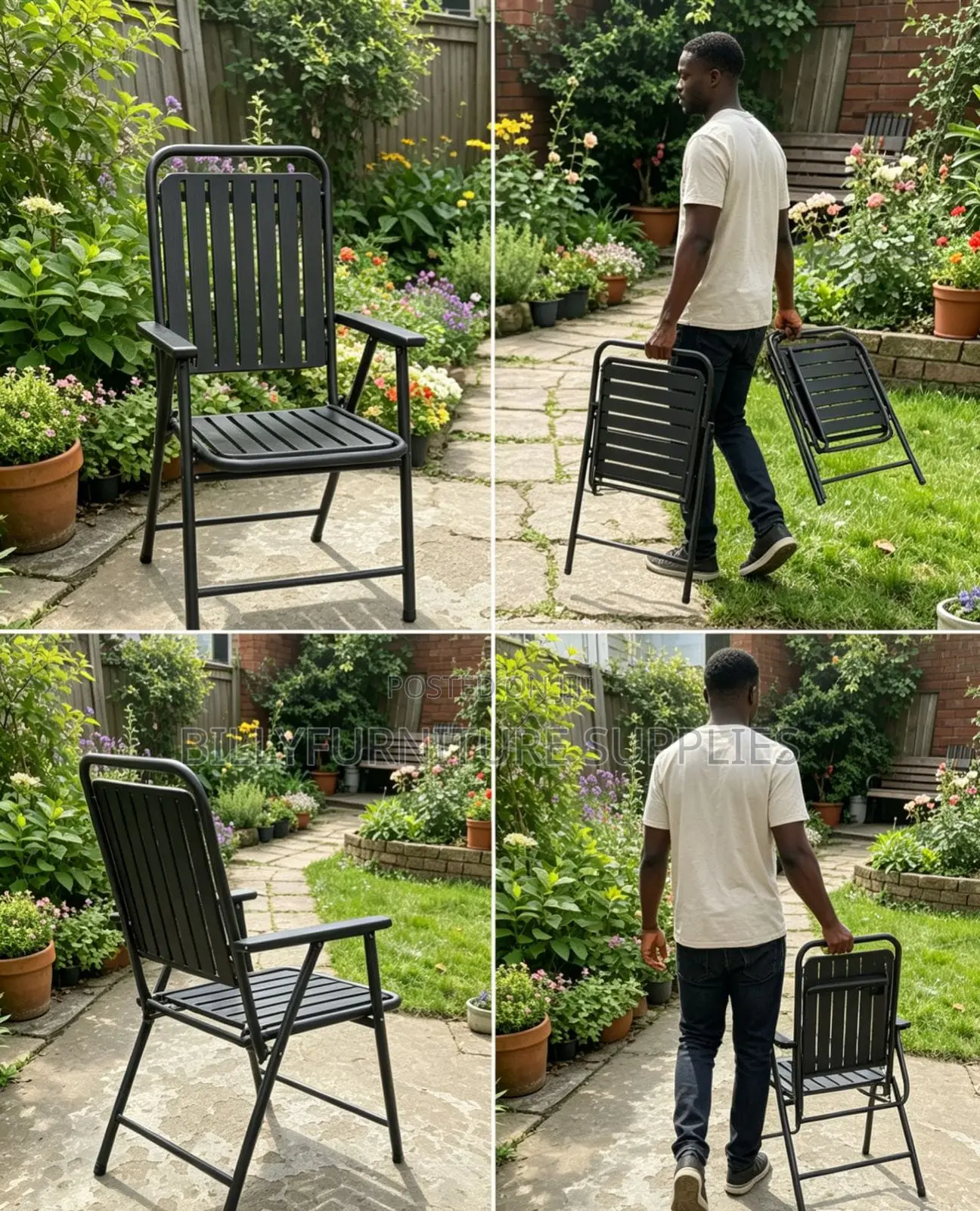 Outdoor Folding Garden Chair Kenya