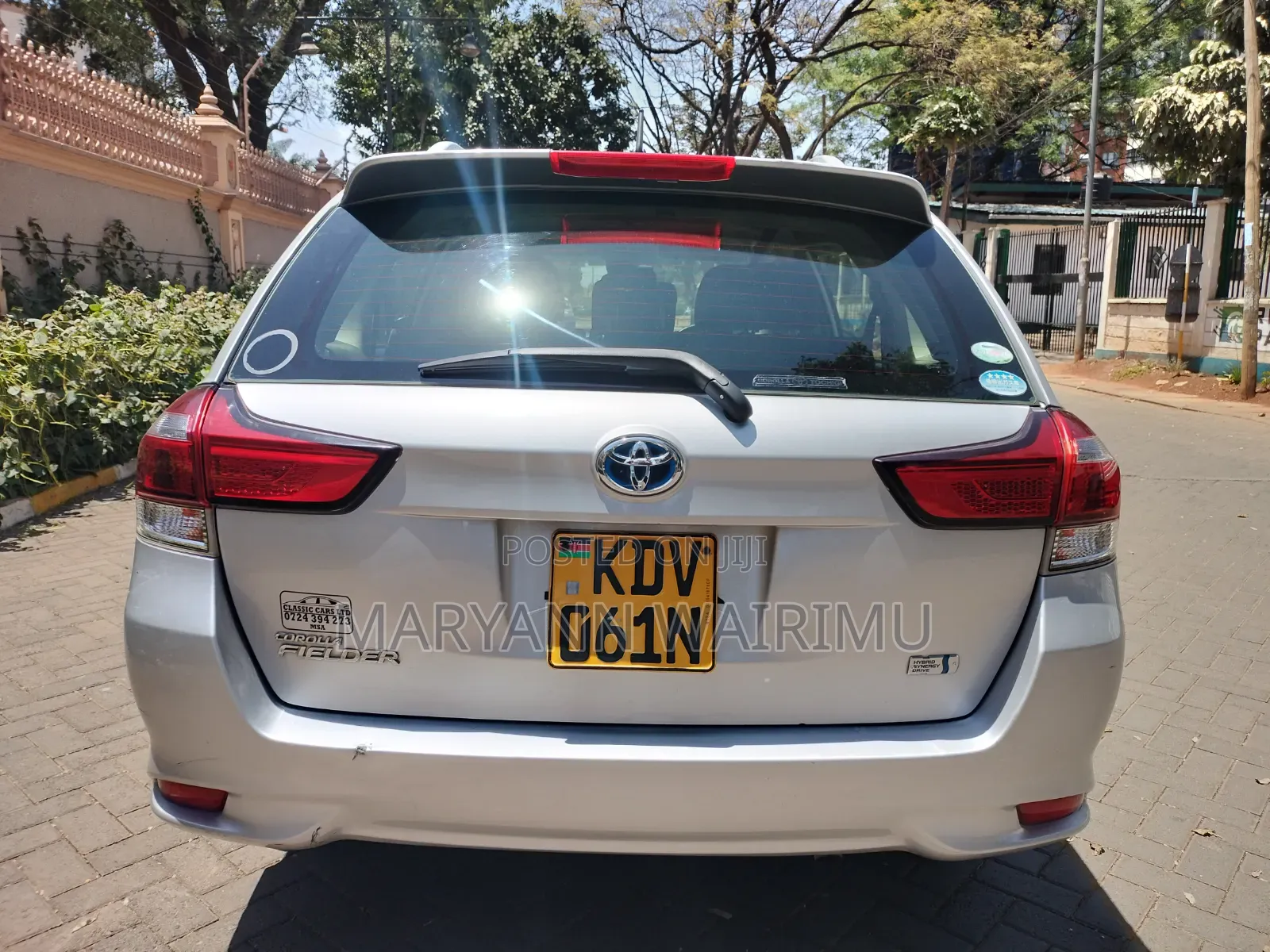 Toyota Corolla Fielder 2018 Silver