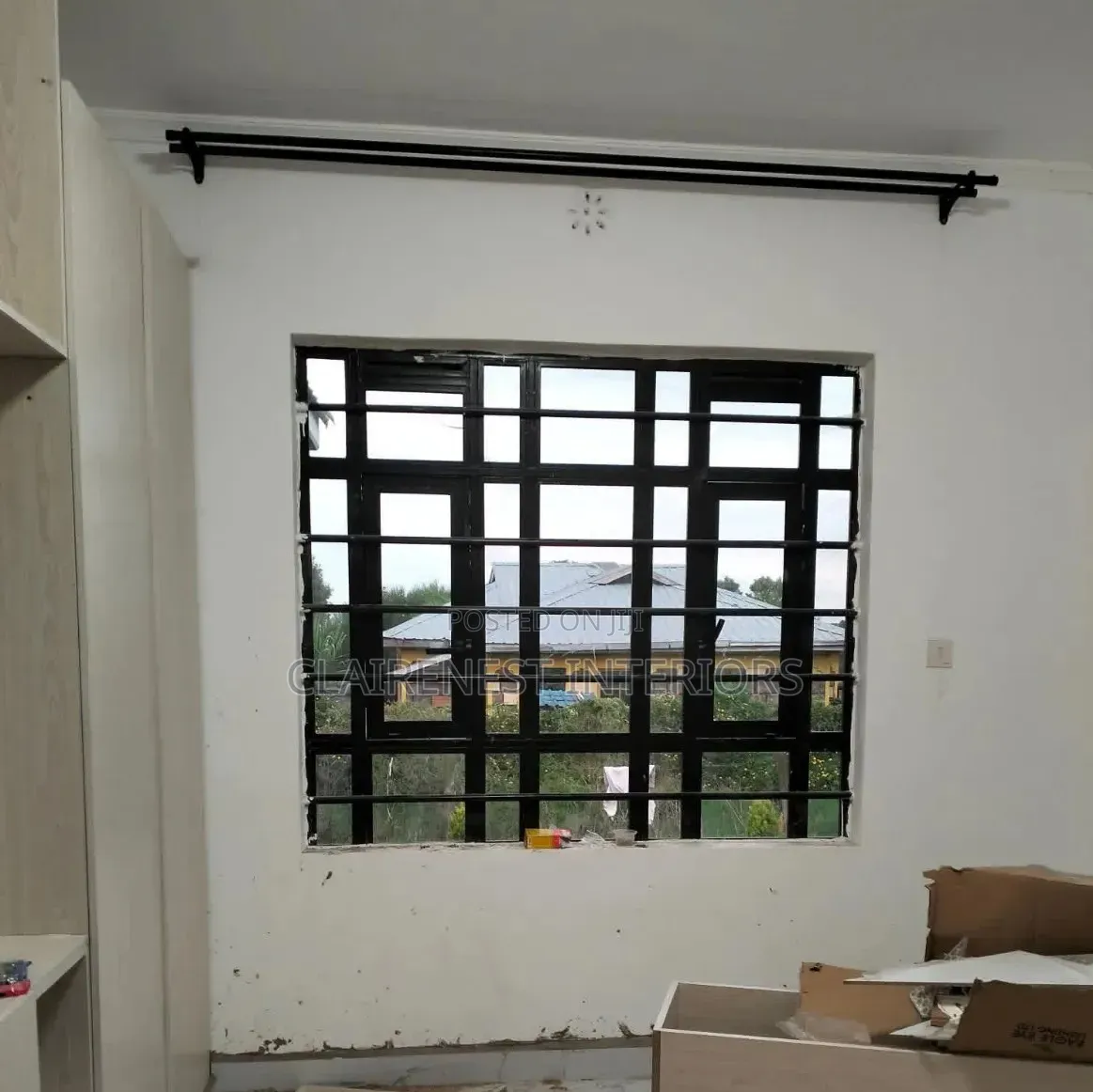 Beautiful Hardware for Lasting Elegance Powder Coated Curtain Rods