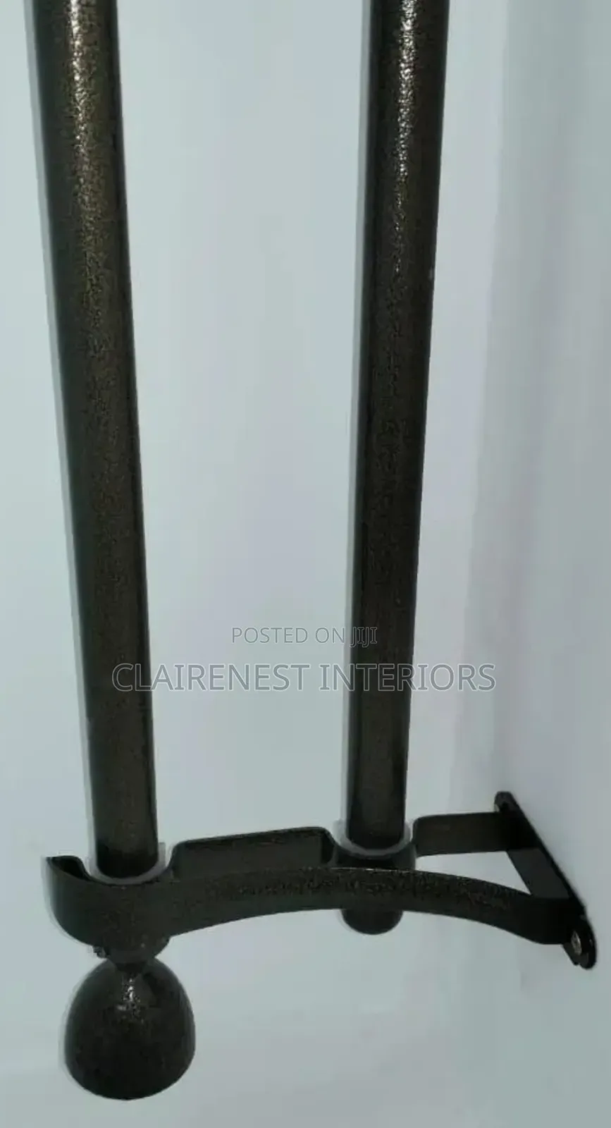 Strong Powder Coated  Rods for Timeless Window Styling.