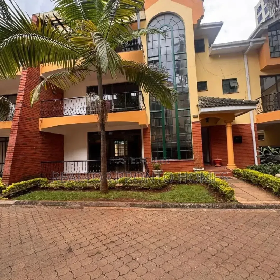 4bdrm Townhouse / Terrace in Kileleshwa for rent