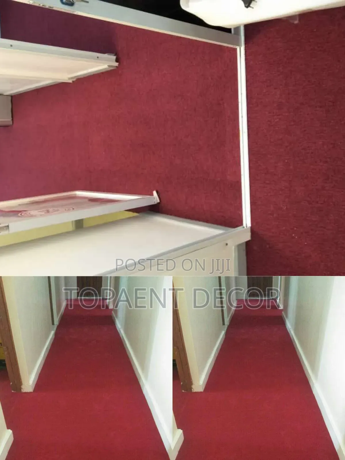 MARoon Delta Wall to Wall Carpets for Office Carpeting