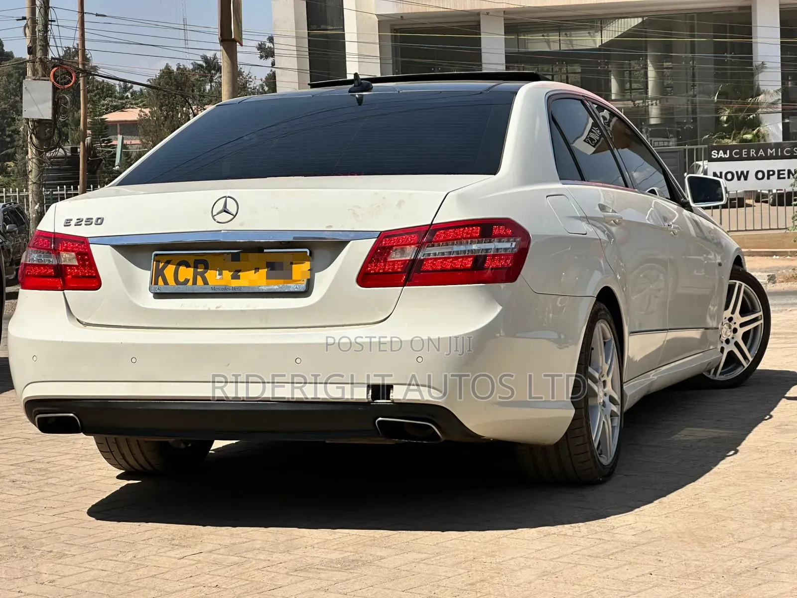Mercedes-Benz E250 2012 White