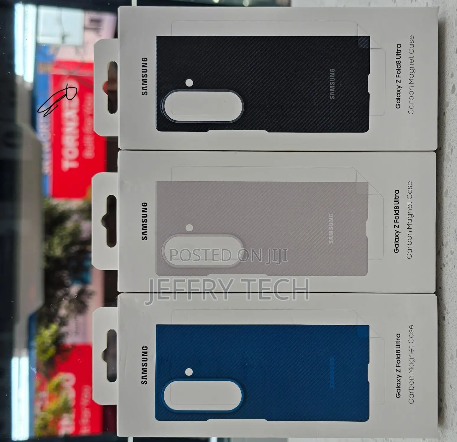 Fold 8 Ultra Carbon Magnetic Case