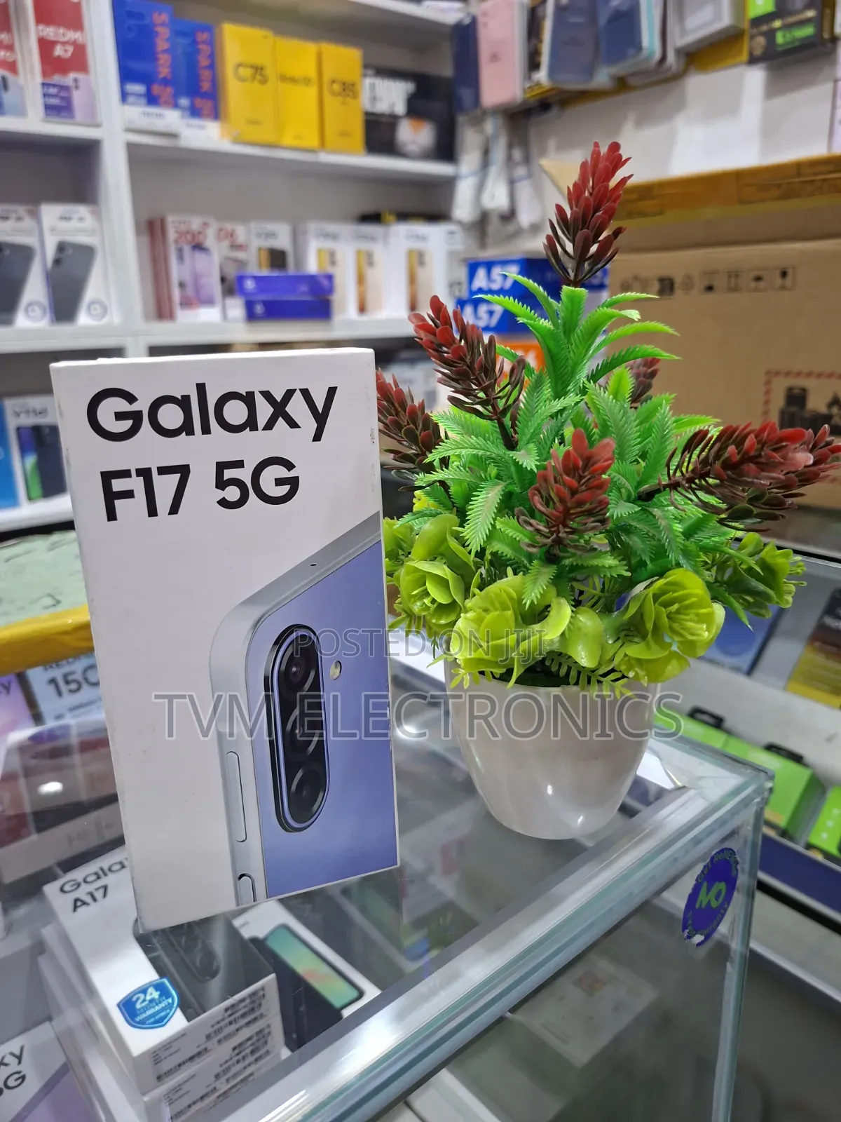 New Samsung Galaxy F17 5G 128 GB Black