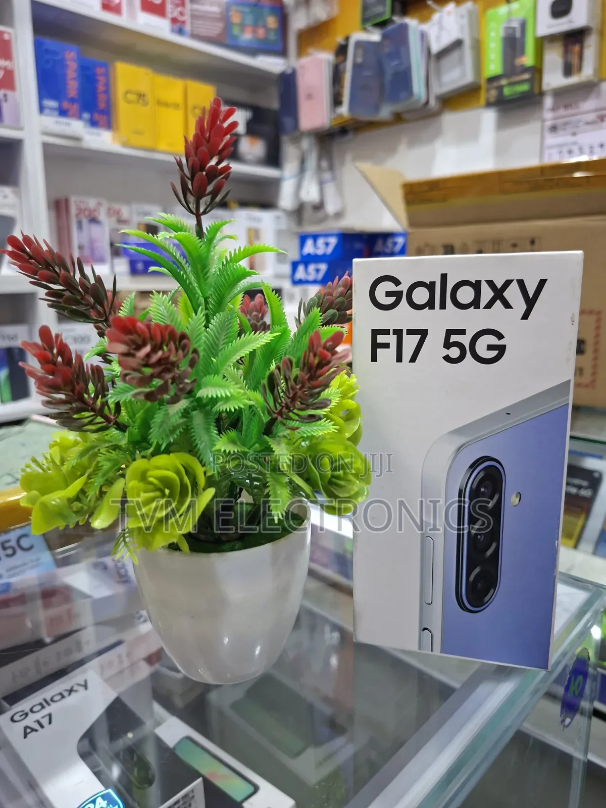 New Samsung Galaxy F17 5G 128 GB Black