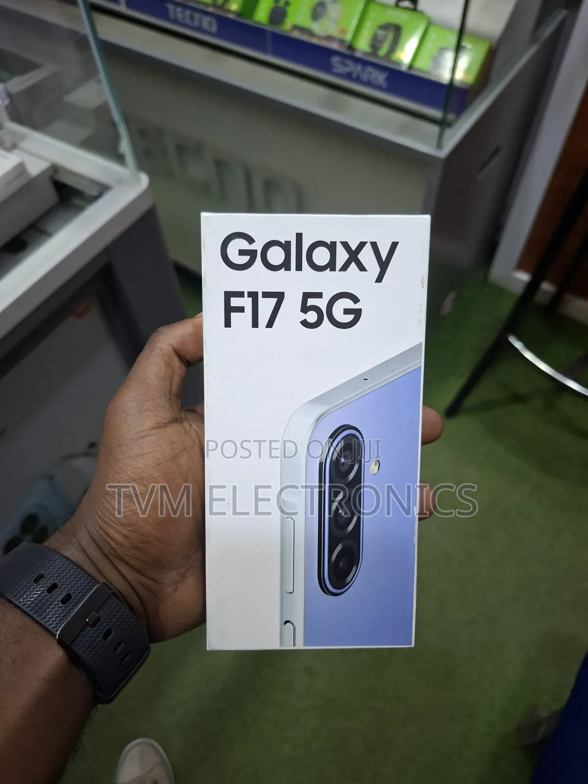 New Samsung Galaxy F17 5G 128 GB Black