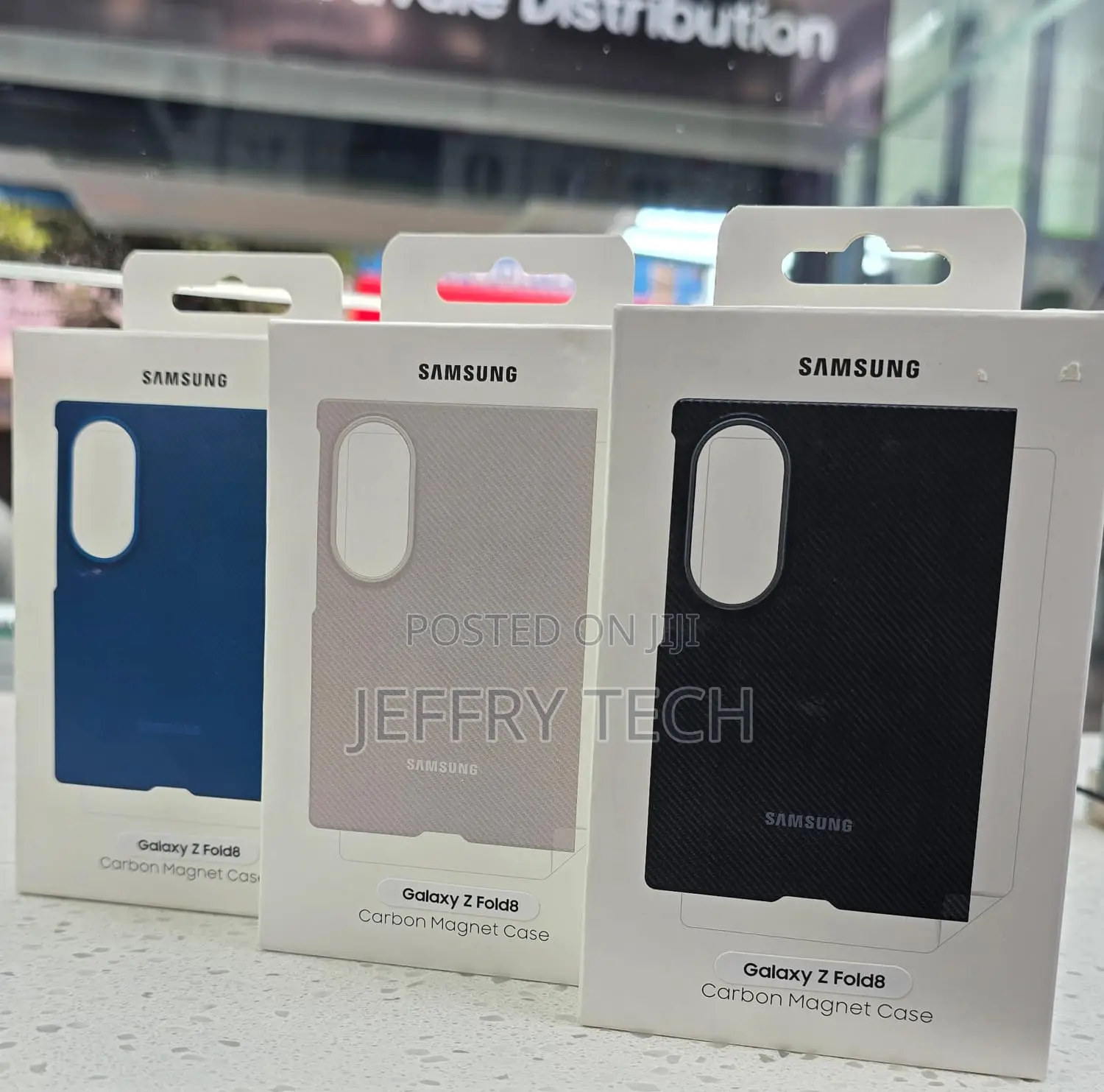 Samsung Galaxy Z Fold 8 Aramid Carbon Fiber Magnetic Magsafe Case/Cove