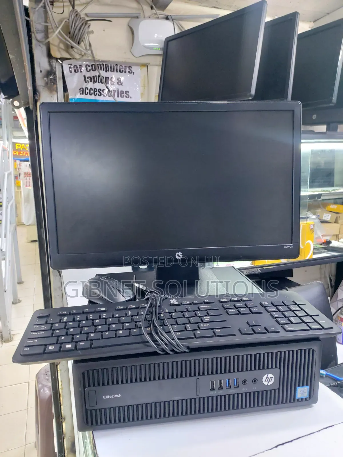 Desktop Computer HP 8GB Intel Core i5 HDD+SSD 500GB