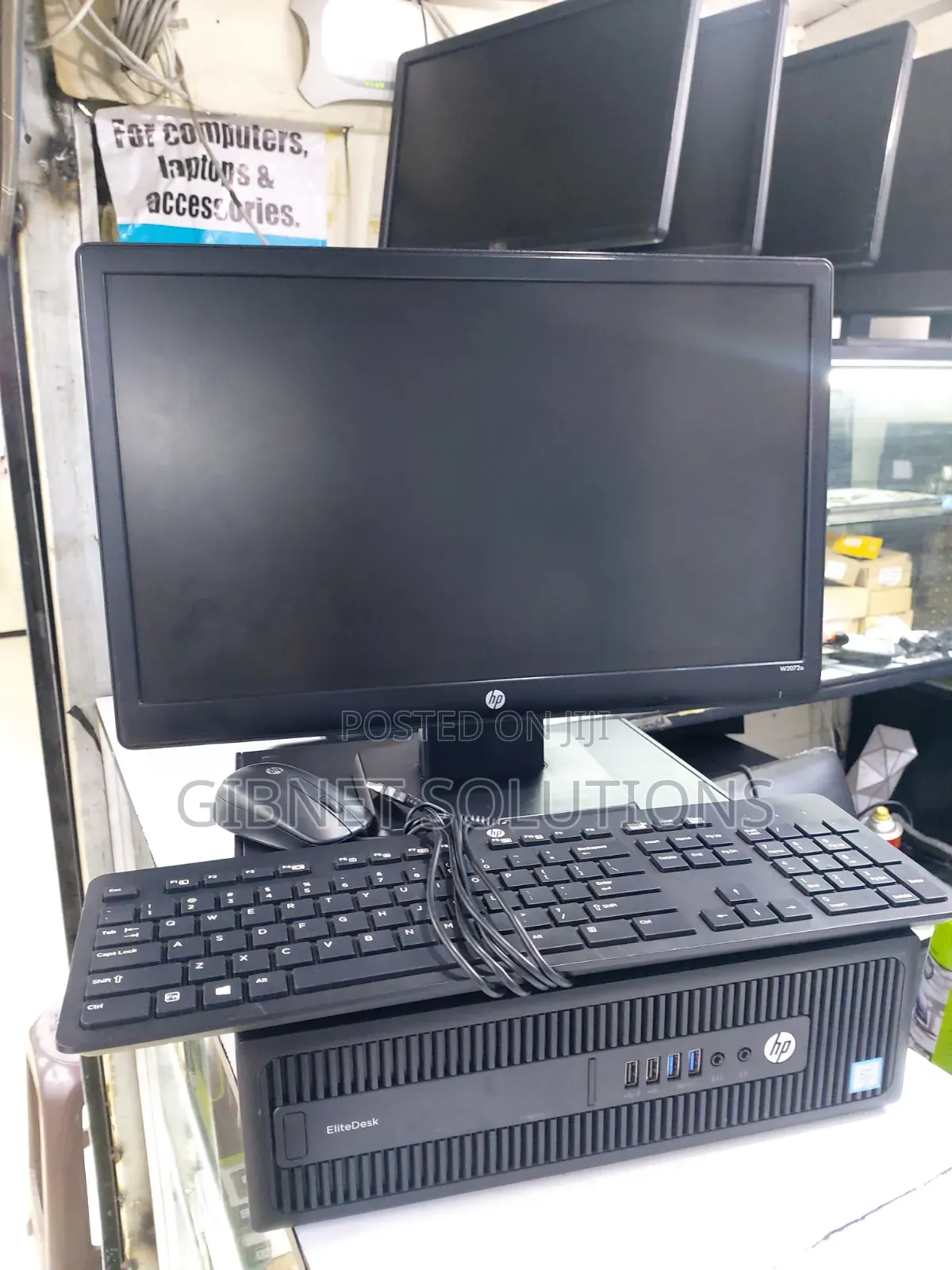 Desktop Computer HP 8GB Intel Core i5 HDD+SSD 500GB