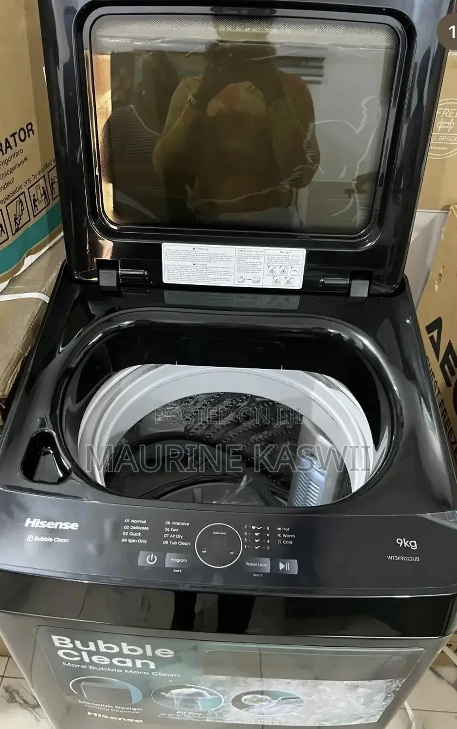 Hisense 9 Kg Automatic Single Tub Washing Machine
