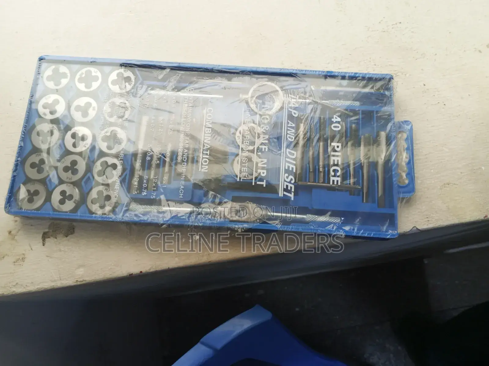 40-Piece Metric Tap Die Threading Tool Set