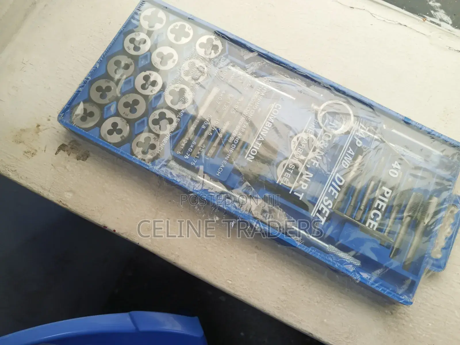 40PCS Tap Die Set – Complete Thread Repair Kit